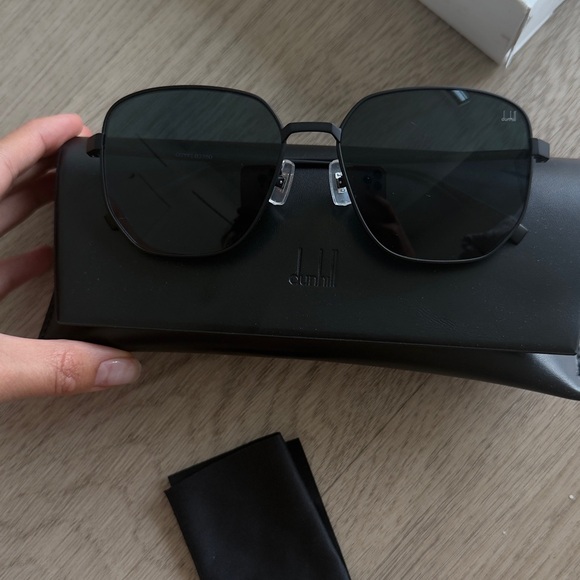 NWT Dunhill Black and grey Sunglasses